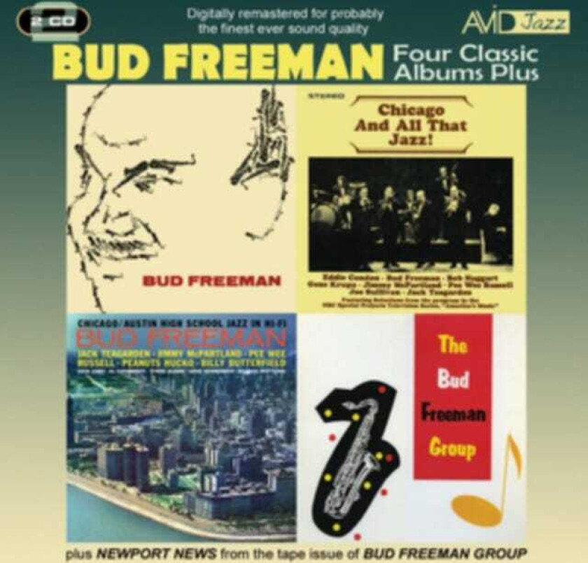 Bud Freeman Four Classic Albums Plus CD