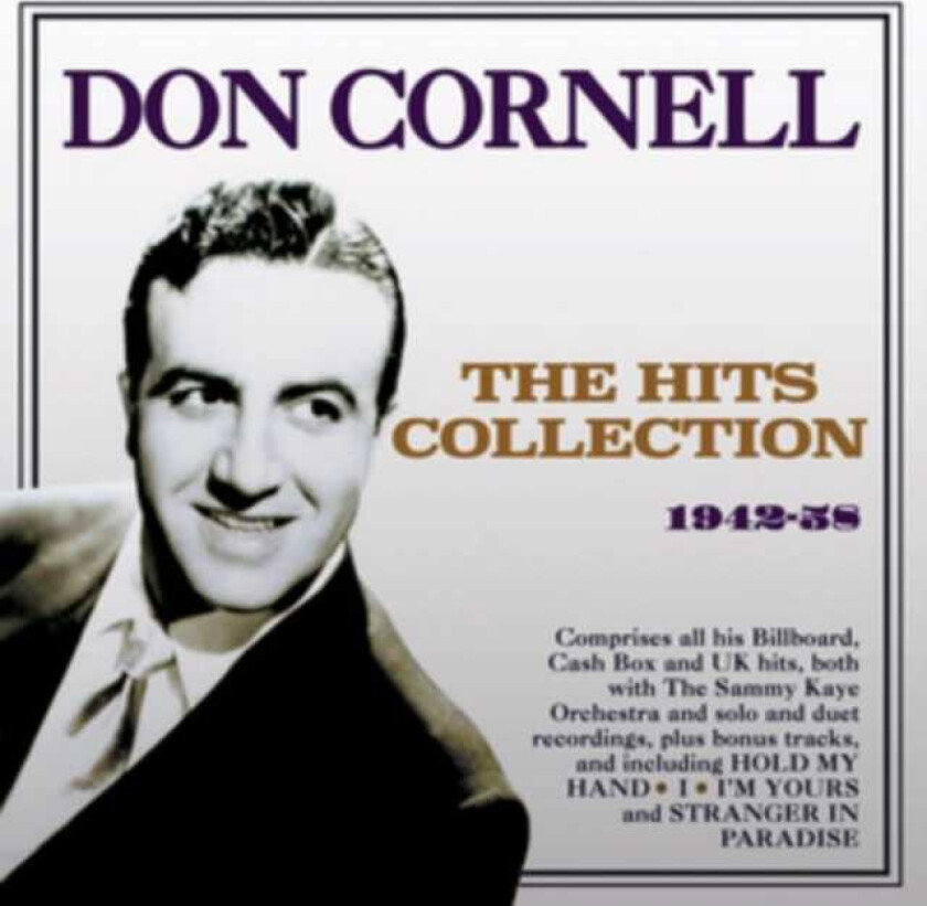 Don Cornell  The Hits Collection 194258  CD