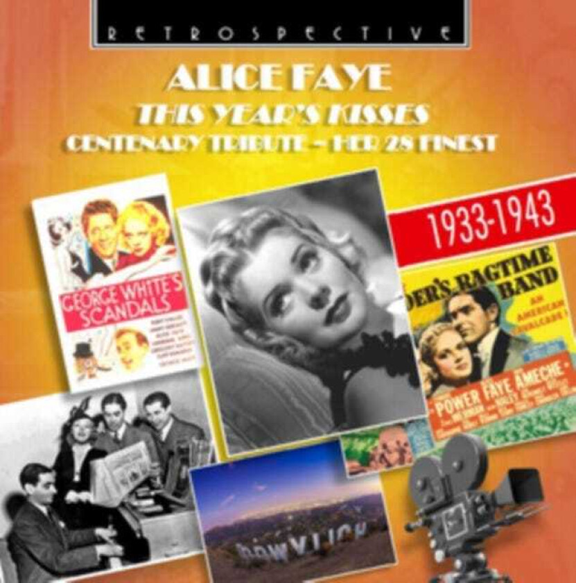 Alice Faye  This Year's Kisses  CD