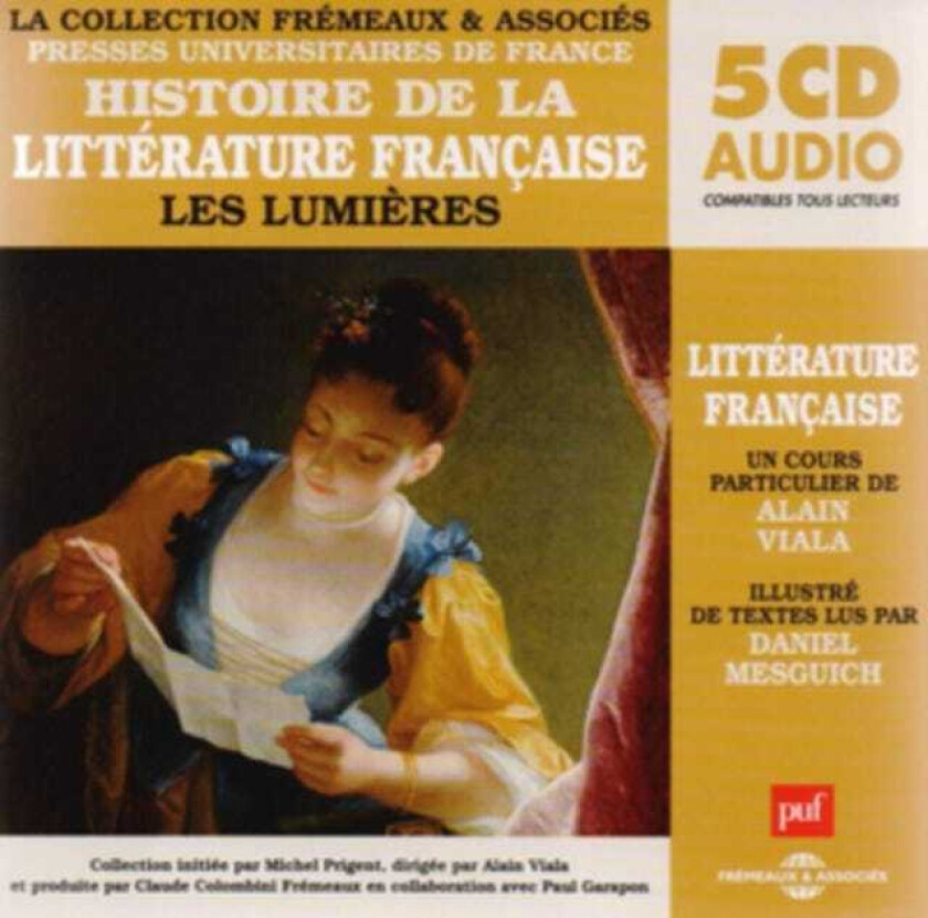 Alain Viala Histoire De La Litterature Francaise: Les Lumieres CD