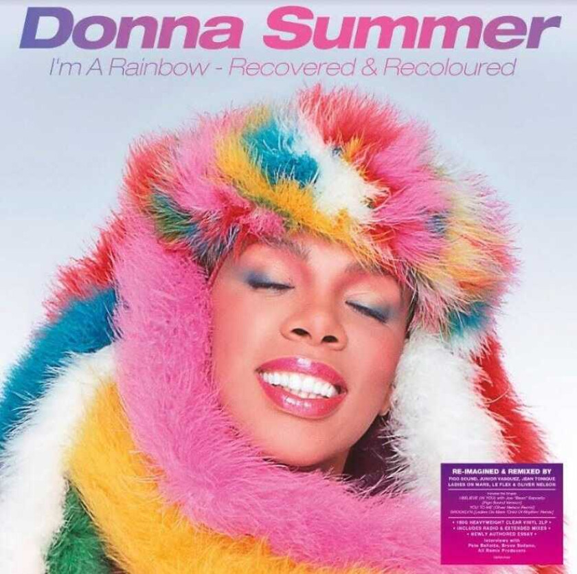 Donna Summer I'm A Rainbow Recovered & Recoloured LP/Vinyl