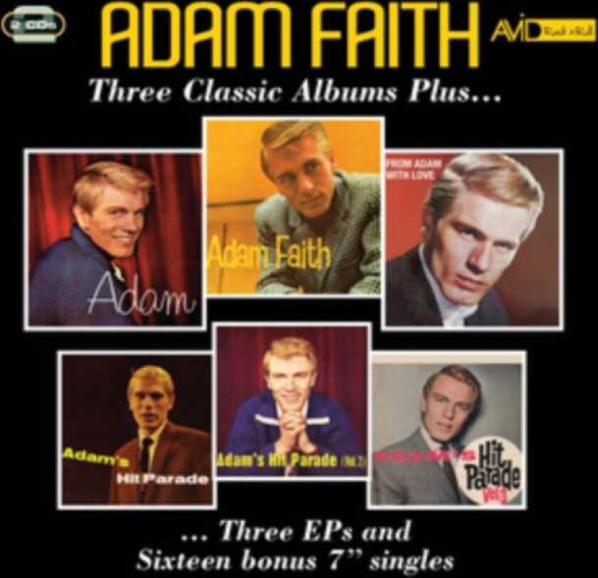 Adam Faith  Three Classic Albums Plus  CD