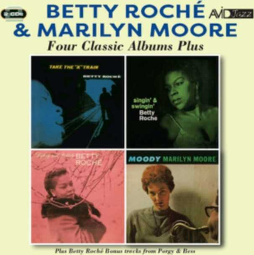 Betty Roche, Marilyn Moore Four Classic Albums Plus CD