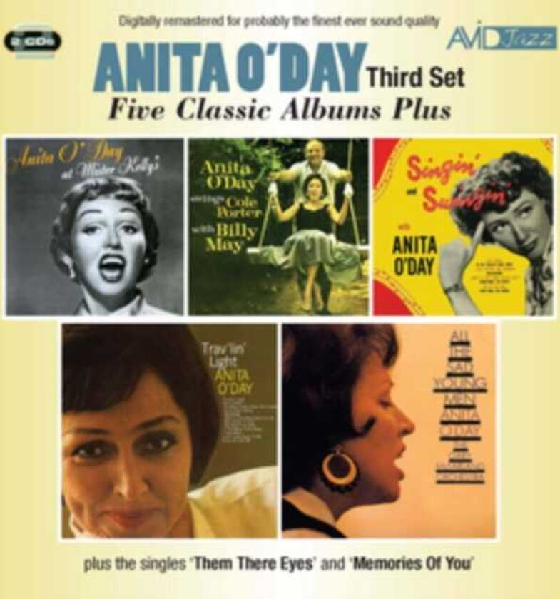 Anita O'Day Five Classic Albums Plus CD