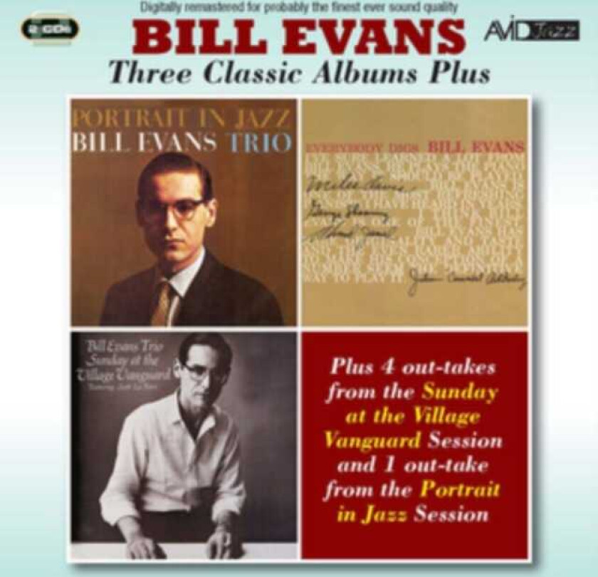 Bill Evans Three Classic Albums Plus CD