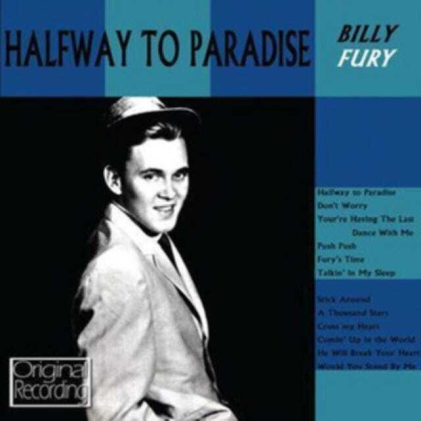 Billy Fury  Halfway To Paradise  CD