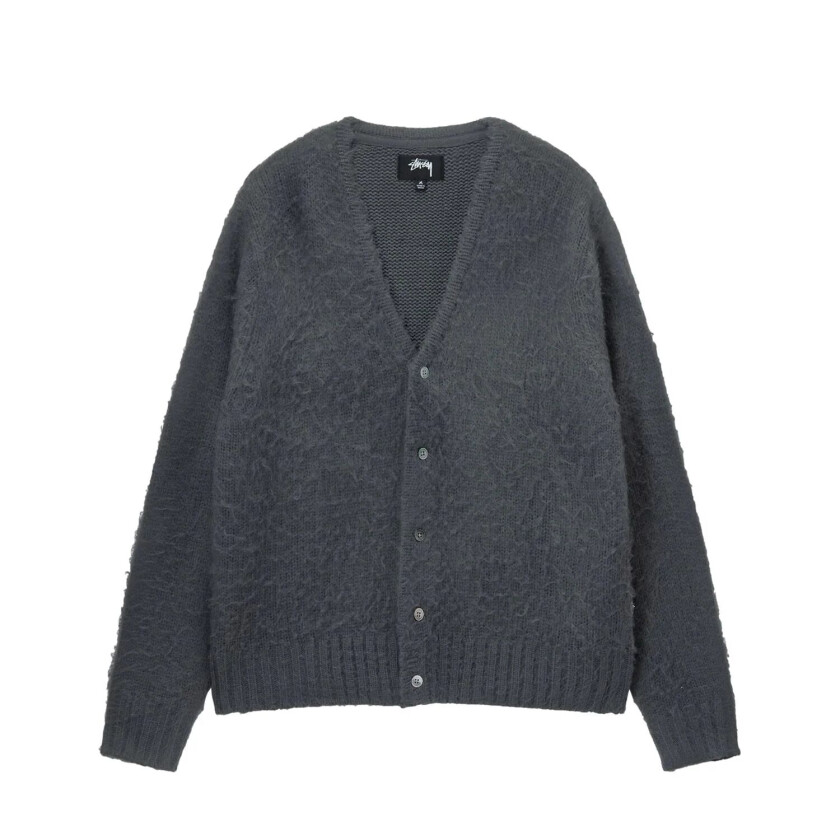 Stussy Brushed Cardigan Cardigan Koksgrå  male M