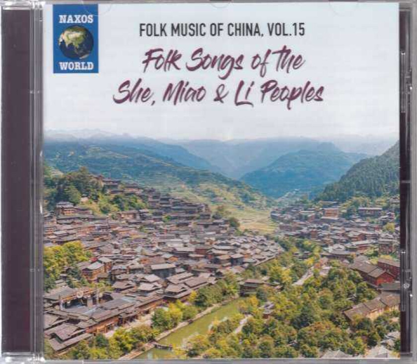 Diverse World Music Folk Music Of China, Vol. 15 Folk Songs Of The She, Miao & Li Peoples CD