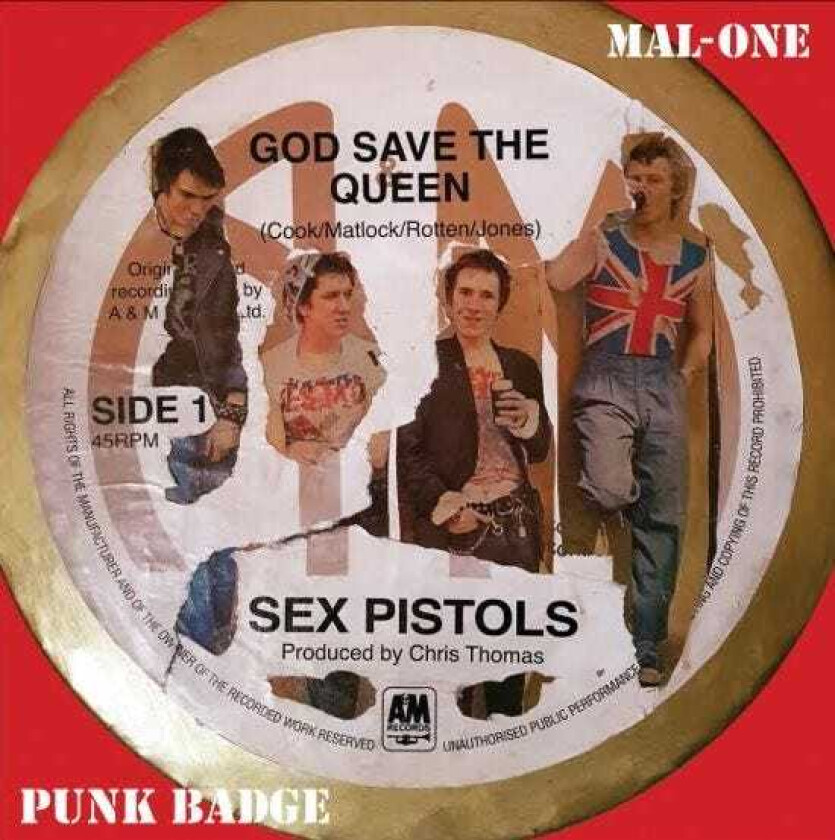 MalOne Punk Badge LP/Vinyl