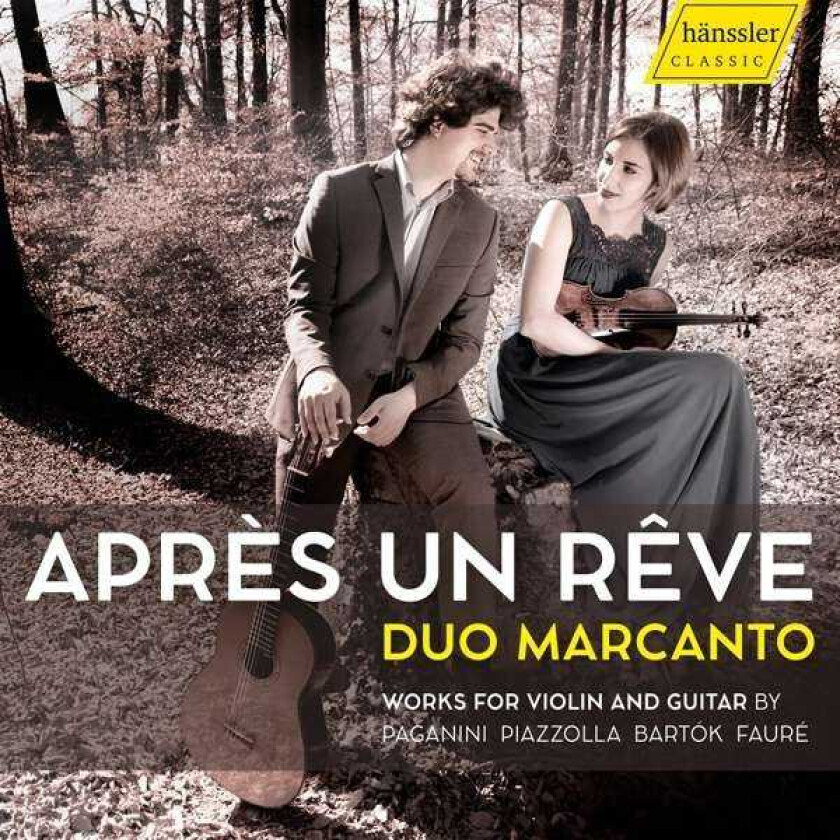 Duo Marcanto, Friedrich Burgmuller, Francesco Molino, Vittorio Monti, Astor Piazzolla Après Un Reve: Works For Violin And Guitar CD