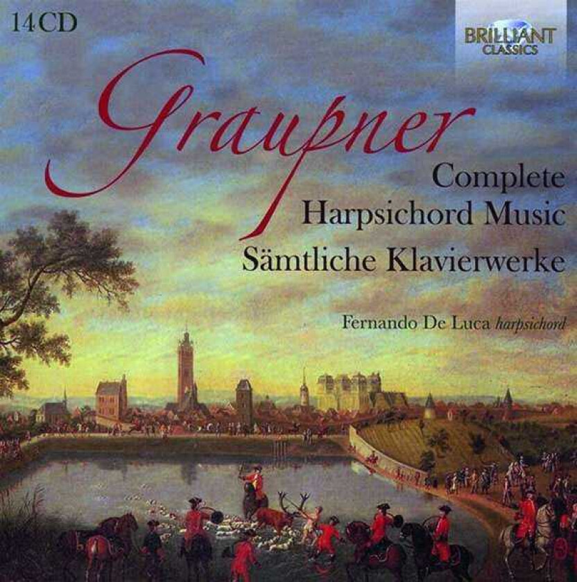 Fernando De Luca, Christoph Graupner  Graupner: Complete Harpsichord Music  CD