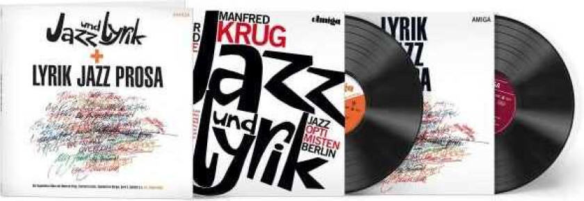 Manfred Krug Lyrik Jazz Prosa LP/Vinyl