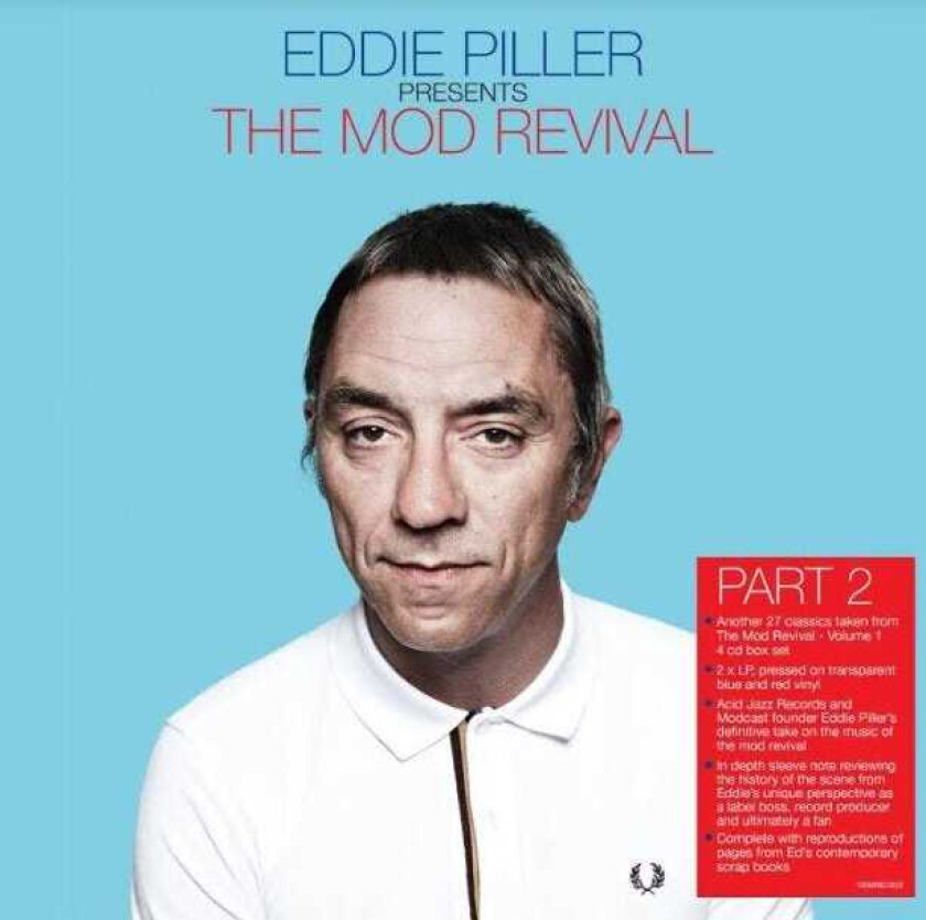 Diverse Artister, Eddie Piller  Eddie Piller Presents The Mod Revival Part 2  LP/Vinyl