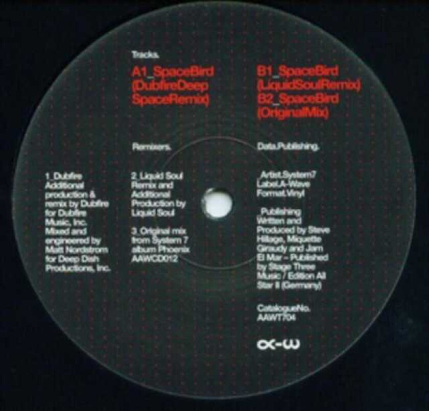 System 7 Space Bird LP/Vinyl