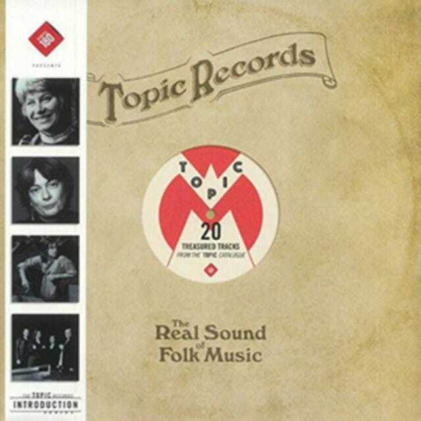 Diverse Artister The Real Sound Of Folk Music LP/Vinyl