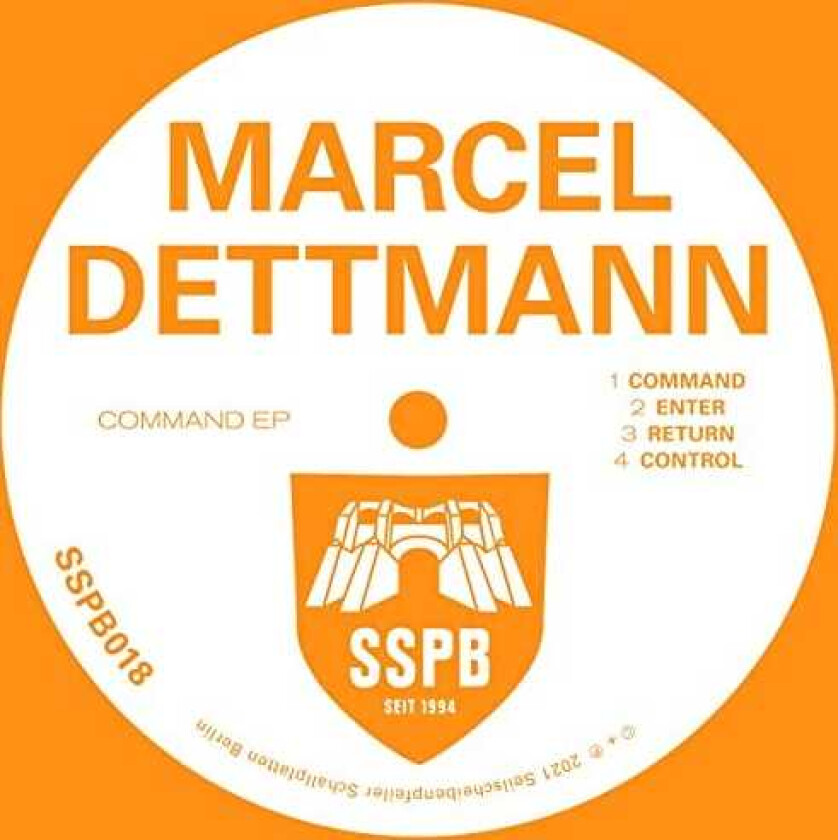 Marcel Dettmann Command EP LP/Vinyl