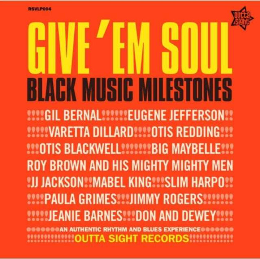 Diverse Artister  Give Em Soul  LP/Vinyl