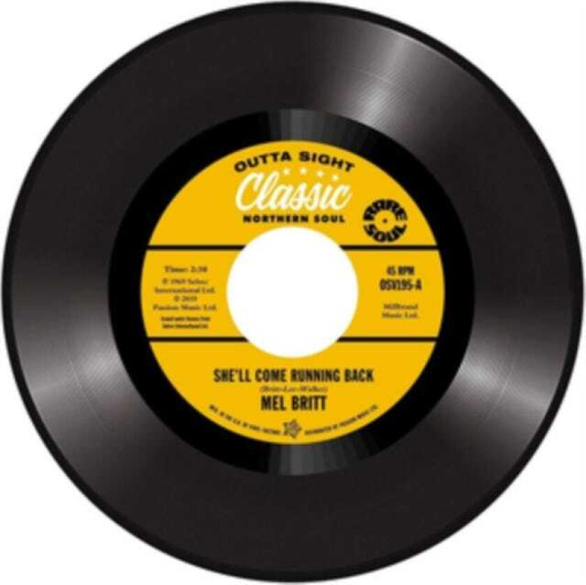 Mel Britt, The Group, Cecil Washington Shell Come Running Back/I Dont Like To Lose LP/Vinyl