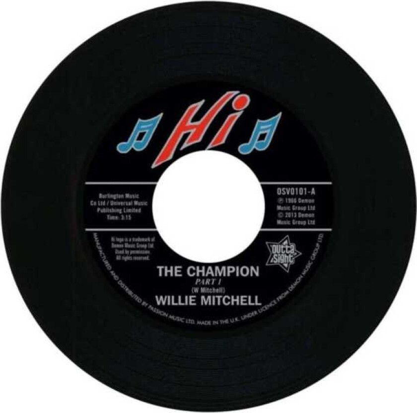 Willie Mitchell The Champion/Little Queenie LP/Vinyl