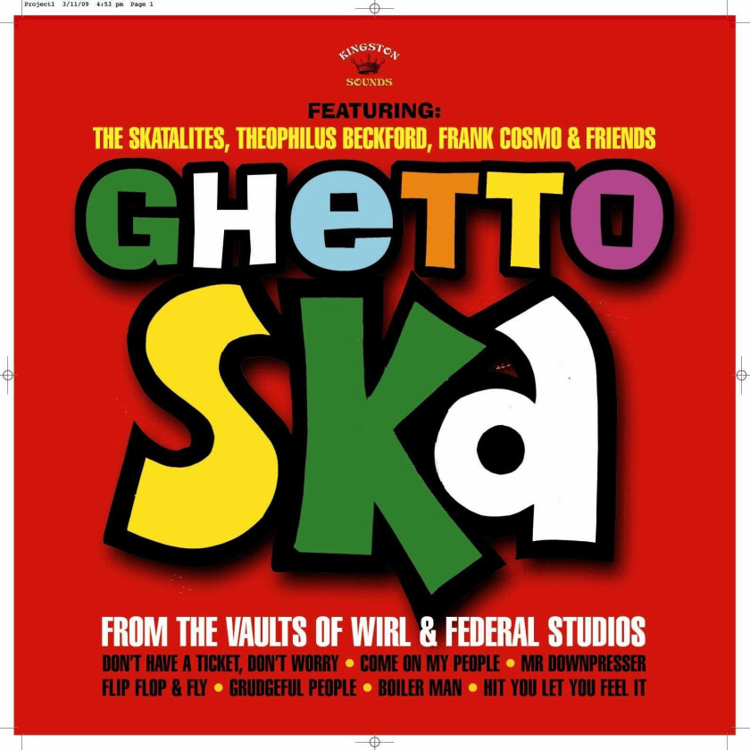 Diverse Artister Ghetto Ska CD