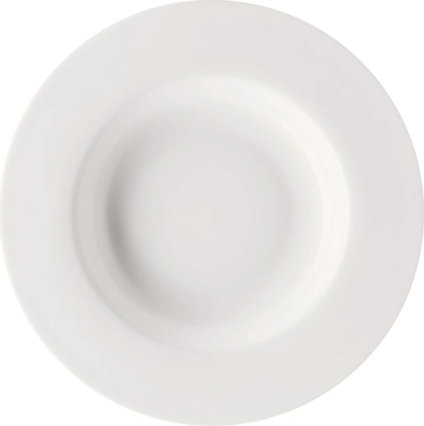 Jade Rim dyp tallerken 23 cm Hvit