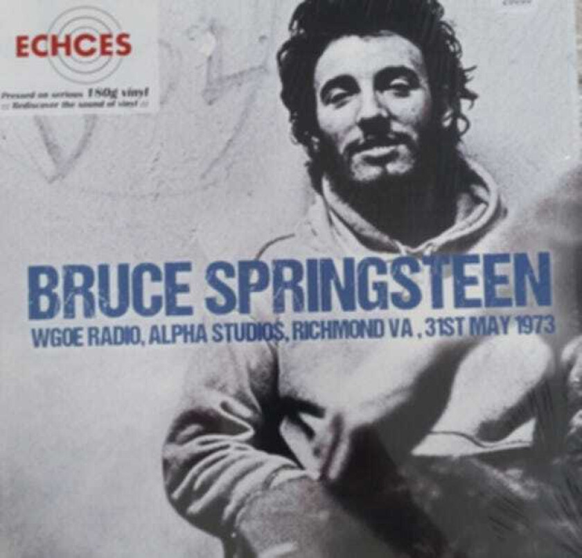 Bruce Springsteen WGOE Radio Alpha Studios Richmond VA 31st May 1973 LP/Vinyl