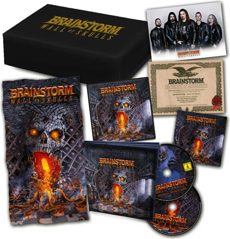 Brainstorm Wall Of Skulls Limited Boxset CD