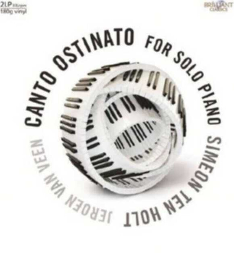 Jeroen Van Veen, Simeon Ten Holt Simeon Ten Holt: Canto Ostinato For Solo Piano LP/Vinyl