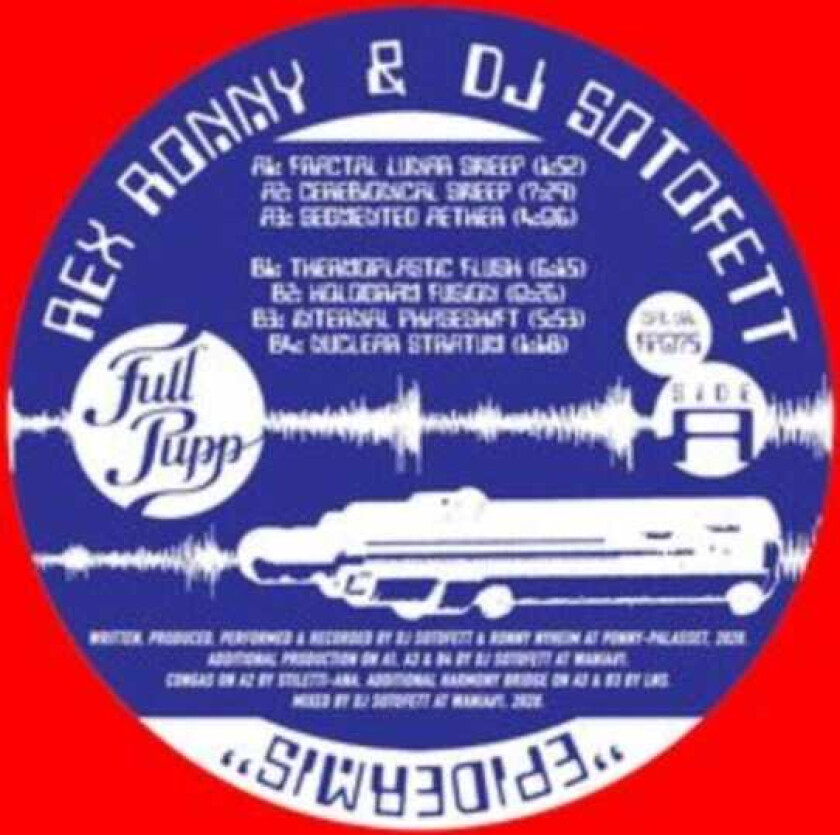 Rex Ronny, Dj Sotofett Epidermis LP/Vinyl