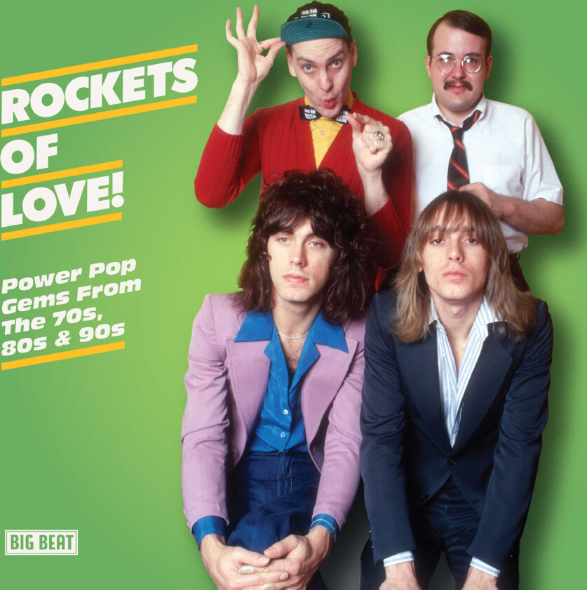 Diverse Artister Rockets of Love! Power Pop Gems From The 70s, 80s & 90s CD