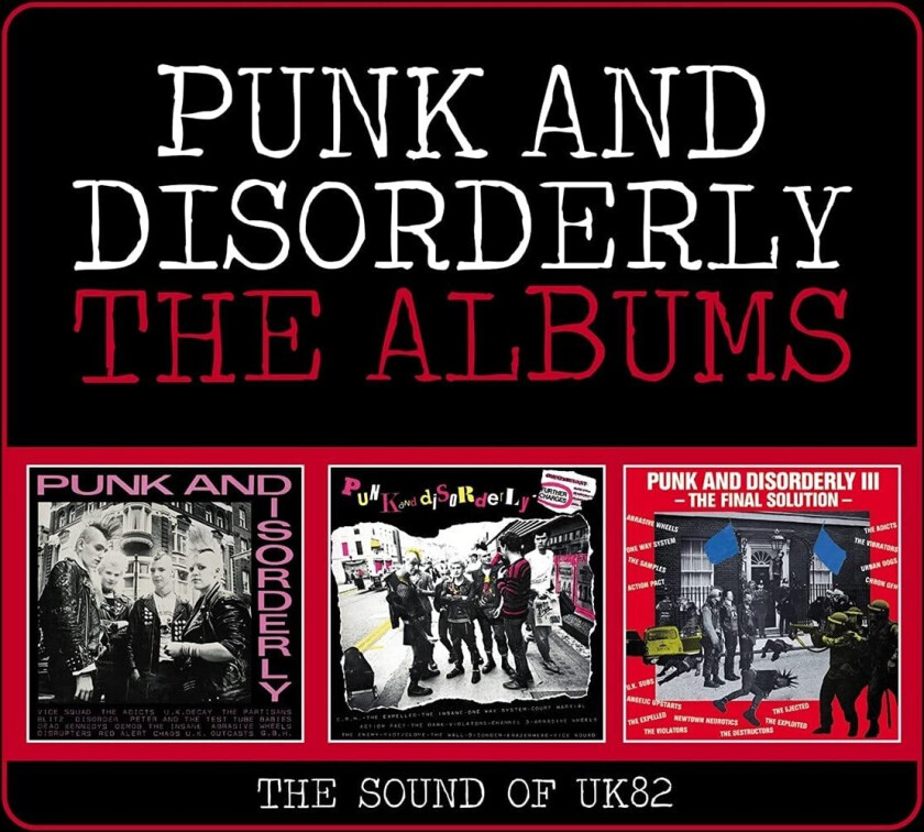 Diverse Artister Punk And Disorderly The Albums The Sound Of Uk82 CD