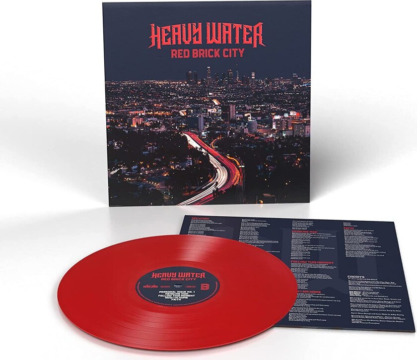 Heavy Water Red Brick City LP/Vinyl