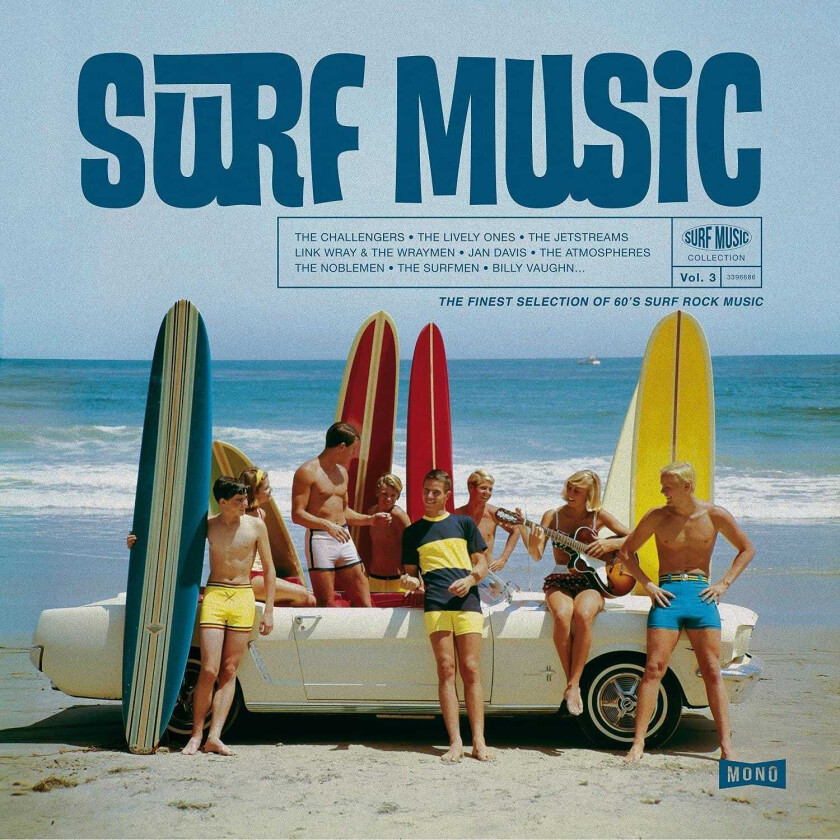 Diverse Artister Surf Music Vol. 3 LP/Vinyl