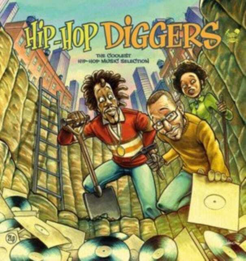 Diverse Artister HipHop Diggers LP/Vinyl
