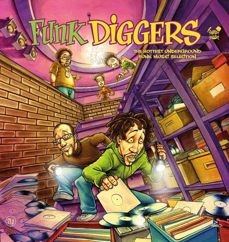 Diverse Artister Funk Diggers LP/Vinyl