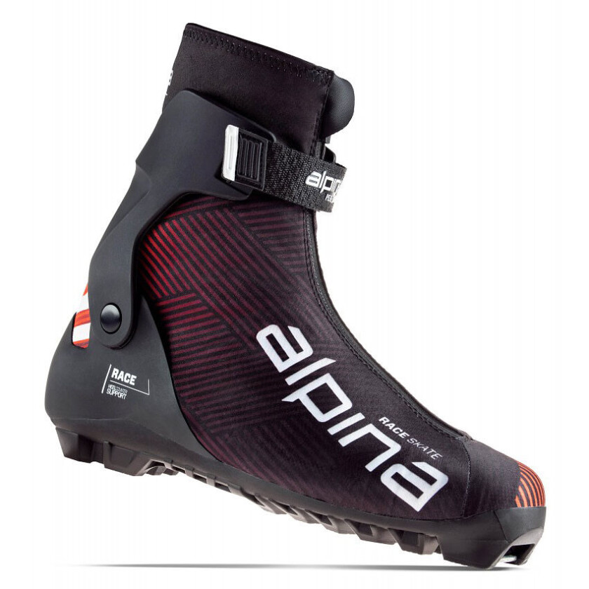 XC Boots Racing Skate 23/24, skøytestøvel, unisex BLACK/RED/WHITE