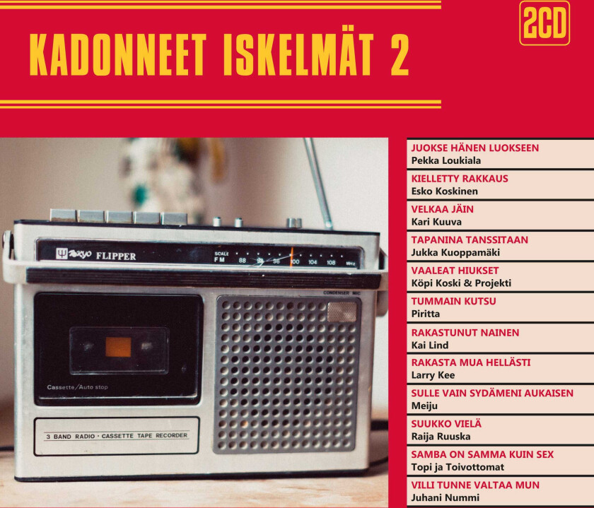 Diverse Artister Kadonneet Iskelmät 2 CD