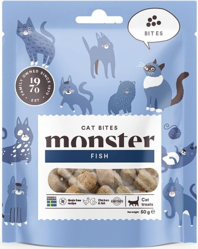 Monster Cat Bites Fish 50 g