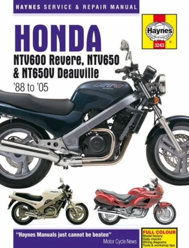 Honda NTV600 Revere, NTV650 & NTV650V Deauville (88-05) av Haynes Publishing