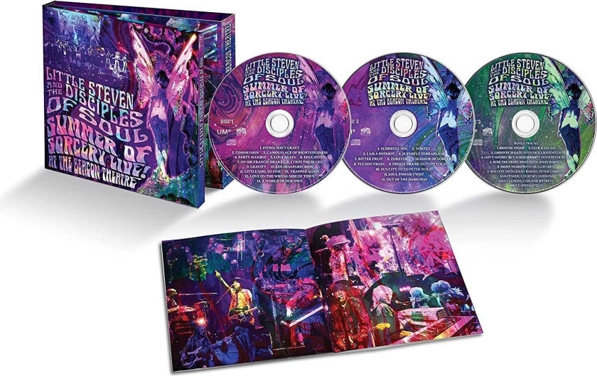 Little Steven, Little Steven And The Disciples Of Soul  Summer Of Sorcery Live! At The Beacon Theatre  CD