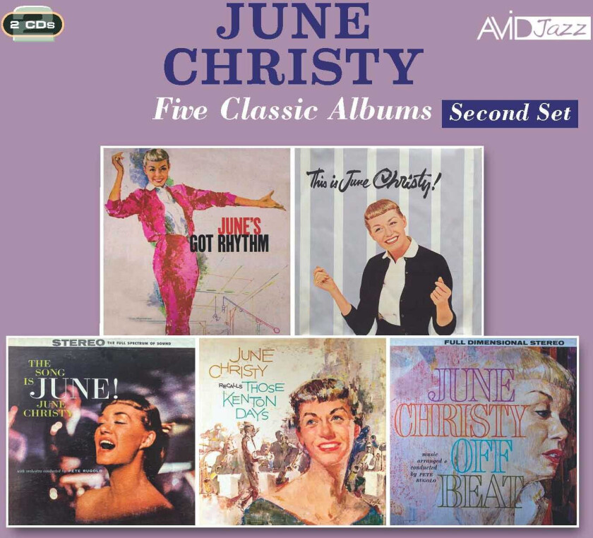 June Christy Five Classic Albums CD