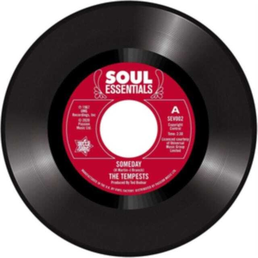 The Tempests Someday/I Dont Want To Lose Her LP/Vinyl