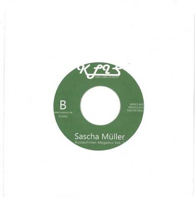 Sascha Müller Auslaufrillen Megamix LP/Vinyl