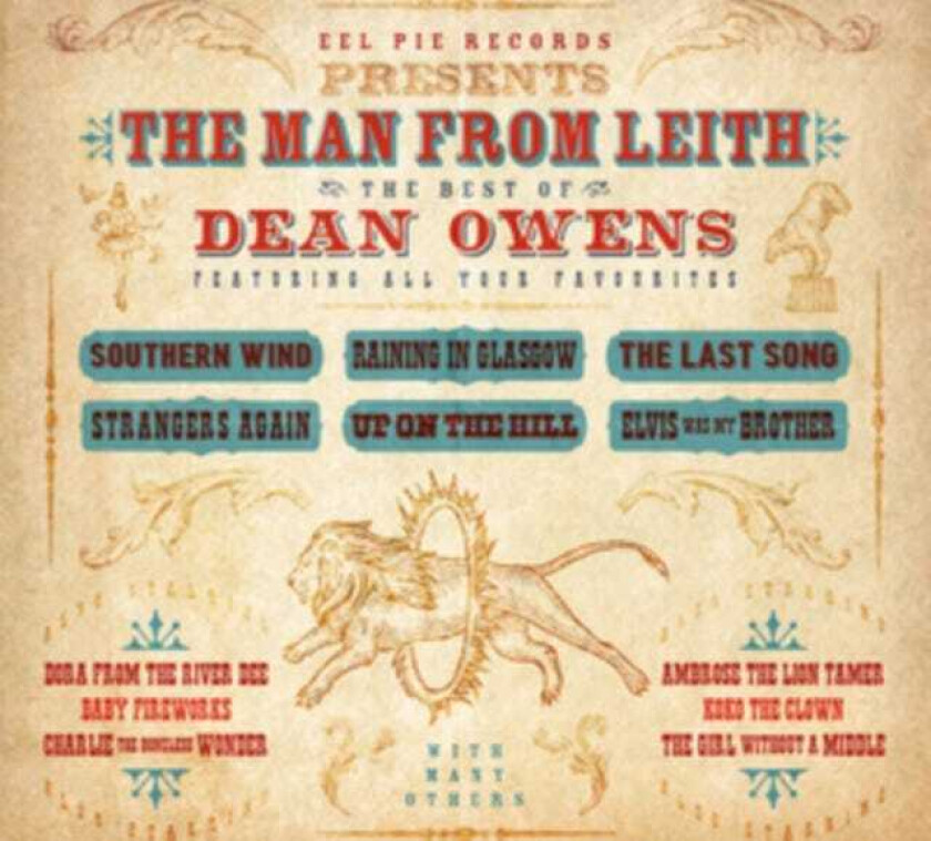 Dean Owens The Man From Leith CD