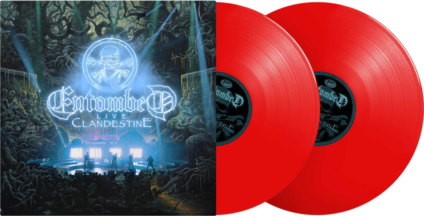 Entombed Clandestine Live LP/Vinyl