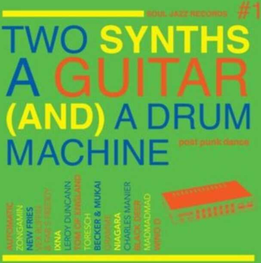 Diverse Artister, Diverse Punk Two Synths A Guitar (And) A Drum Machine PostPunk Dance Vol 1 LP/Vinyl