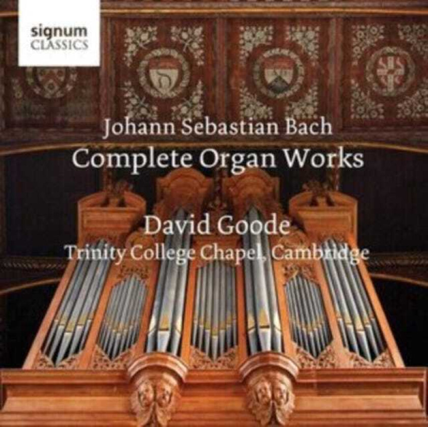 Bilde av David Goode Bach: The Complete Organ Works CD