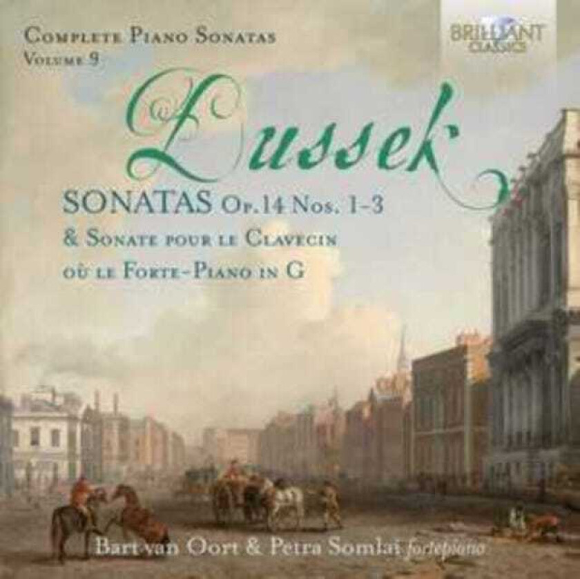 Petra Somlai, Bart Van Oort  Dussek: Complete Piano Sonatas, Vol. 9  CD