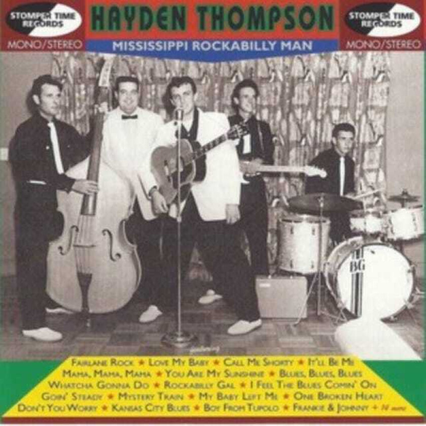 Hayden Thompson Mississippi Rockabilly Man CD