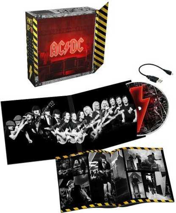 AC/DC Power Up (illuminated album cover with builtin speaker and USB charging cable) CD